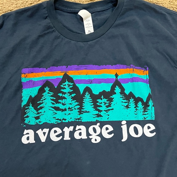 Men’s XL Graphic T-shirt “Average Joe” - Picture 2 of 2